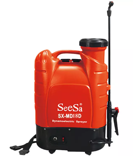 Как собрать электрический ранцевый опрыскиватель