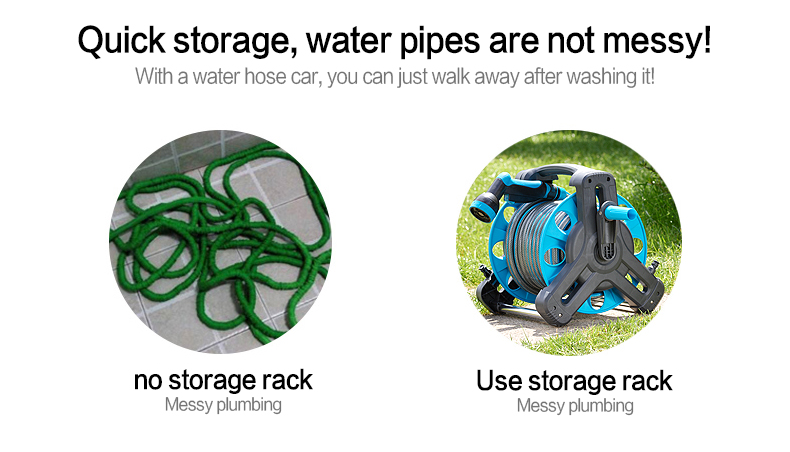 поворотная катушка для шланга и тележка