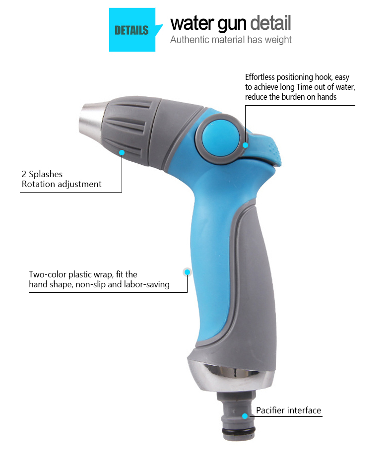 Детали садового водяного пистолета