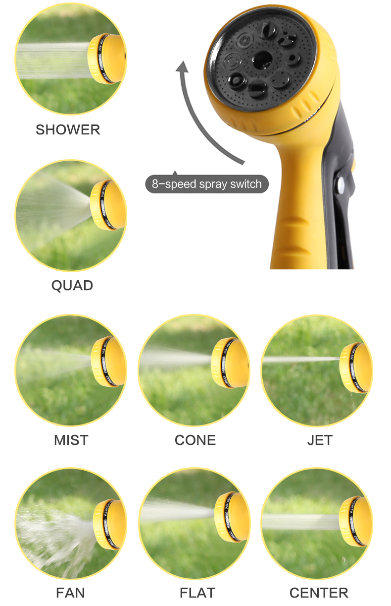 Режимы катушки и тележки для шланга для газона